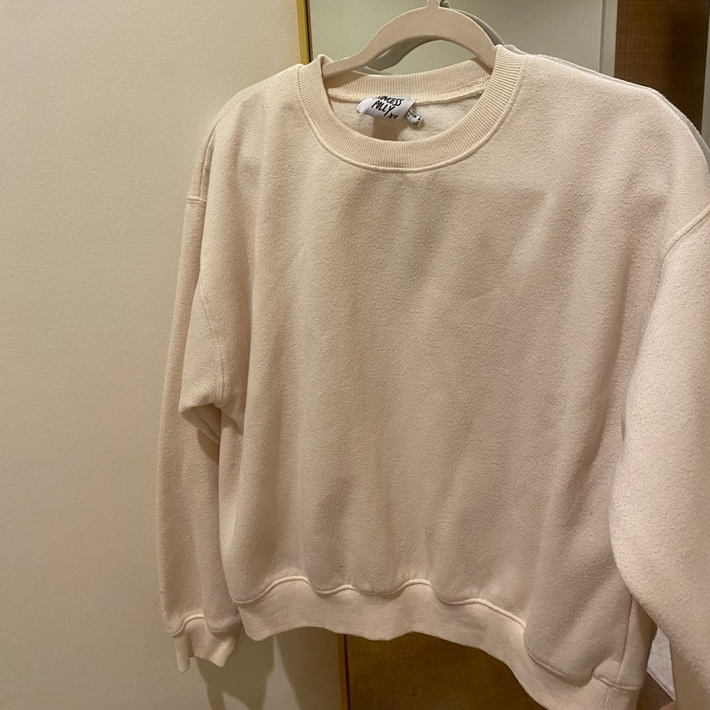 Princess Polly Mollie Oversized Crewneck Sweatshirt